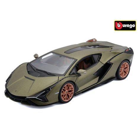 Bburago 1:24 Plus Lamorghini Sian FKP37 - Zöld, W021275