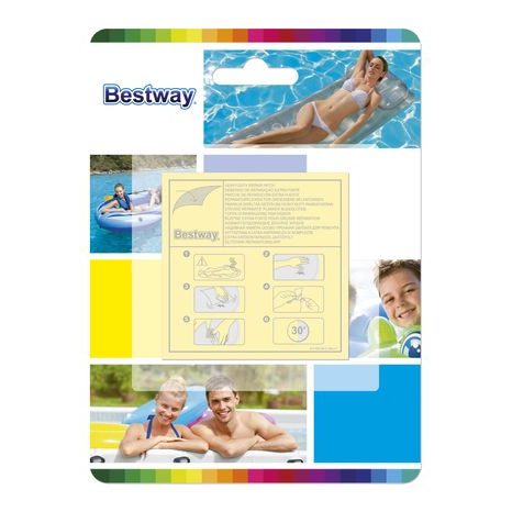 Pool patch, 6,5 x 6,5 cm, 10db, Bestway, W004828