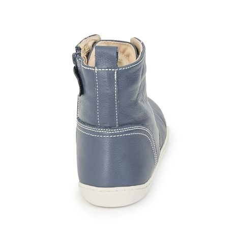 DÁMSKÉ BAREFOOT ZIMNÍ BOTY  JUDIT NAVY, PROTETIKA, MODRÁ