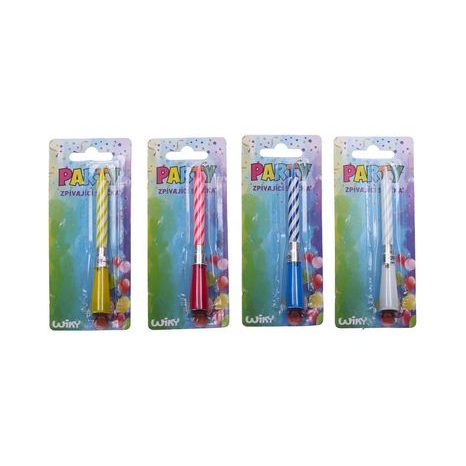 NAROZENINOVÁ ZPÍVAJÍCÍ SVÍČKA, WIKY, W888559