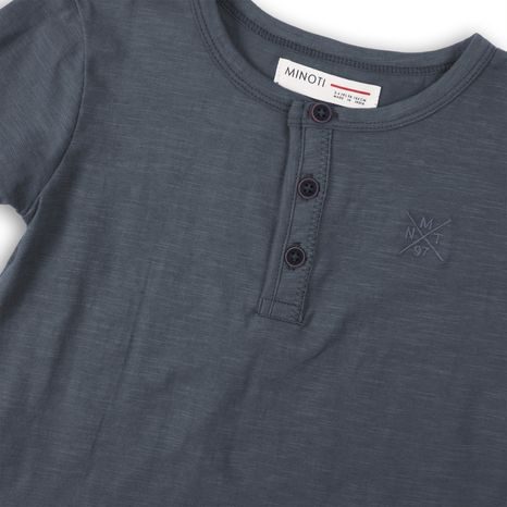 FIÚK ING, RÖVID UJJÚ, MINOTI, 1HENLEY 2, SZÜRKE