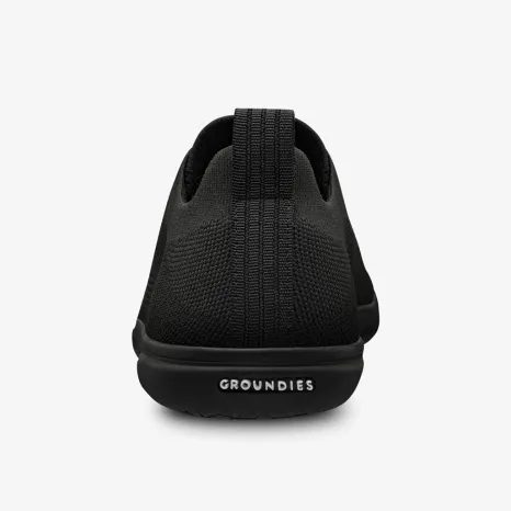 MEZÍTLÁBAS SPORTCIPŐ GROUNDIES ACTIVE KNIT FEKETE