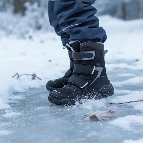 CHLAPECKÉ ZIMNÍ BOTY ROCKET GTX, SUPERFIT, 1-000401-0000, ČERNÁ