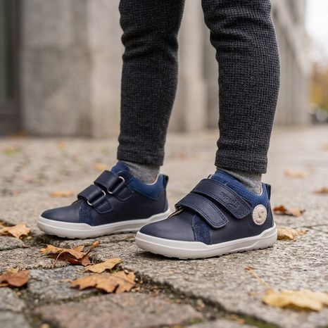 TENISI BAREFOOT PENTRU BĂIEȚI SUPERFIT SUPERFREE 2.0 BLUE 1-100200-8000