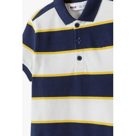 TRIČKO CHLAPECKÉ POLO S KRÁTKÝM RUKÁVEM, MINOTI, 13POLO 12, KLUK