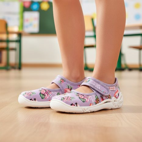LÁNY PAPUCS BELINDA PURPLE SUPERFIT 1-800288-8560