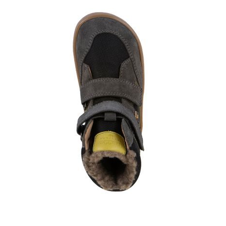 GHETE BAREFOOT DE IARNĂ PENTRU COPII UP HILL WOOL GRAY/BLACK FRODDO G3160262-3