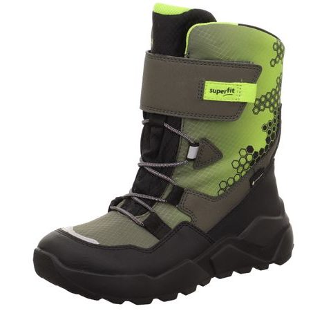 Detské zimné topánky ROCKET Green/Black Gore-Tex, Superfit , 1-000409-7000, zelená