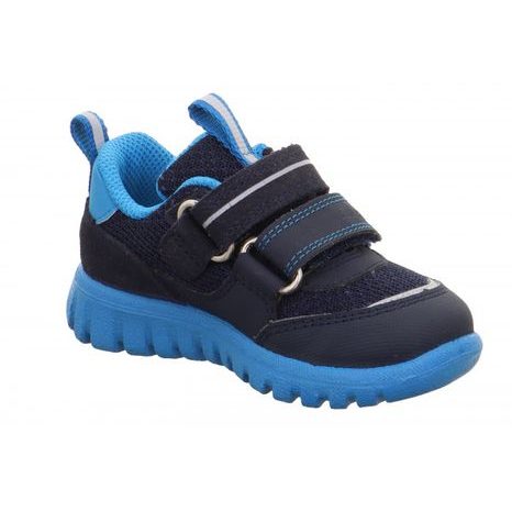 CHLAPECKÉ CELOROČNÍ BOTY SPORT7 MINI, SUPERFIT, 1-006203-8000, TMAVĚ MODRÁ