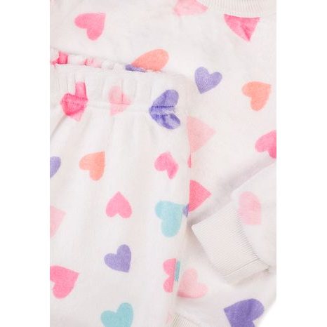 PYŽAMO DÍVČÍ FLEECOVÉ, MINOTI, TG PYJ 20, ŠEDÁ