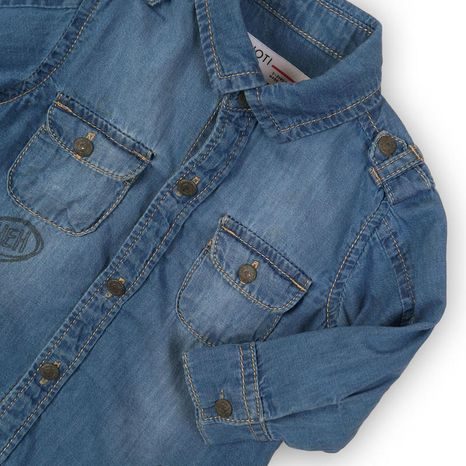 CĂMAȘĂ PENTRU BĂIEȚI, MINOTI, YO 7, ALBASTRU