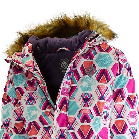 DÍVČÍ BUNDA LYŽAŘSKÁ ZIMNÍ SOLA PIDILIDI, PD1150-01