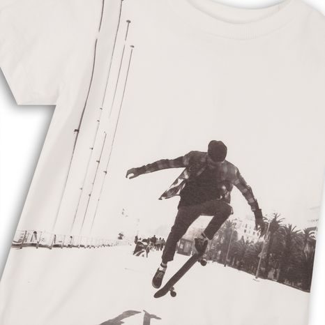 FIÚK SHIRT RÖVID UJJÚ, MINOTI, INGYENES 3, FEHÉR