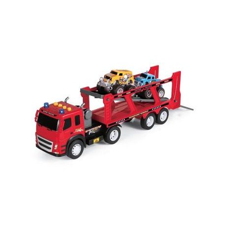 Traktor autókkal és hatásokkal 46 cm, Wiky járművek, W001614