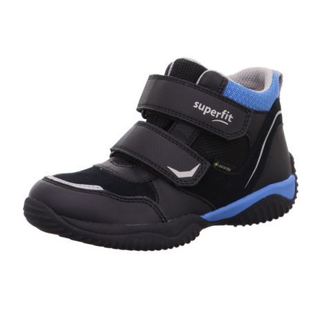 Chlapčenská celoročná športová obuv STORM GTX, Superfit, 1-009385-0010, čierná