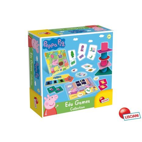 Peppa Pig kolekce vzdělávacích her, Lisciani, W013806