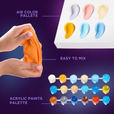 OKTO MALBA A 3D MODELOVÁNÍ OBRAZ "GREETINGS FROM PARIS" 30X40 CM, OKTO, W051120