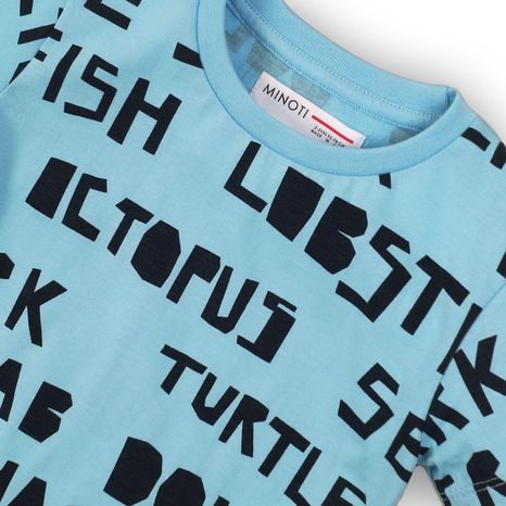 CHLAPČENSKÉ TRIČKO S KRÁTKYM RUKÁVOM, MINOTI, TB TSHIRT 1, MODRÁ