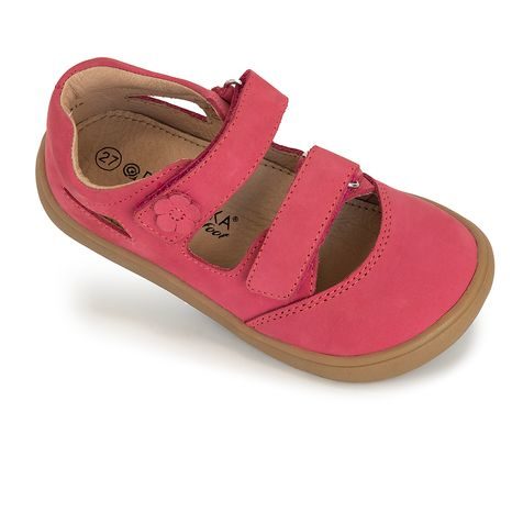 DÍVČÍ SANDÁLY BAREFOOT PADY FUXIA, PROTETIKA, FUCHSIA