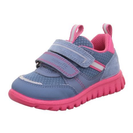 Dievčenská celoročná obuv SPORT7 MINI, Superfit, 1-006203-8020, svetlo modrá 