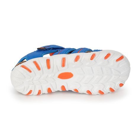 DĚTSKÉ SANDÁLY BUGGA TANGO BLUE/ORANGE - MODRÉ