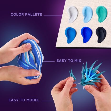 KREATIVNÍ SADA OKTO MANGA 3D OBRAZ S MOTIVEM ŽIVLU VODA