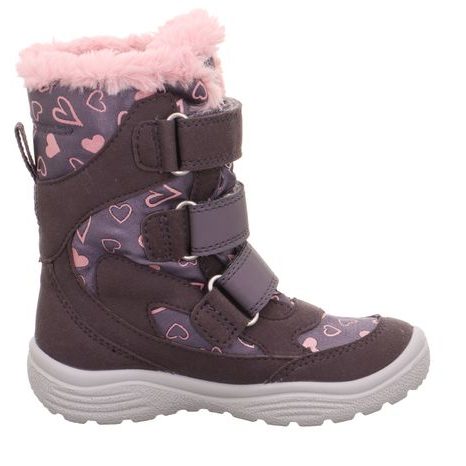CIZME DE IARNĂ PENTRU FETE CRYSTAL PURPLE/PINK GORE-TEX, SUPERFIT,1-009090-8510