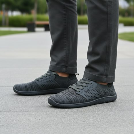 BAREFOOT TEXTILNÍ TENISKY BUGGA BURDY GREY B00193-09