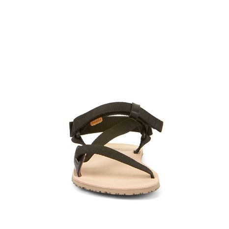 DÍVČÍ BAREFOOT SANDÁLY FLEXY STRAPS BLACK FRODDO G3150284 ČERNÁ