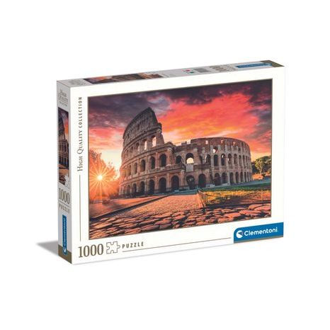 KRABICE PUZZLE 1000 DÍLKŮ ZÁPAD SLUNCE V ŘÍMĚ JAKO DÁREK PRO CELOU RODINU