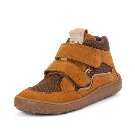 DETSKÉ BAREFOOT TOPÁNKY TEX AUTUMN COGNAC FRODDO G3110266-4