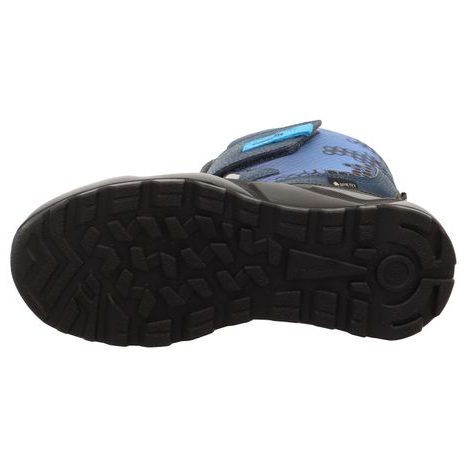 DĚTSKÉ ZIMNÍ BOTY ROCKET BLUE/BLACK GORE-TEX, SUPERFIT , 1-000409-8000, MODRÁ