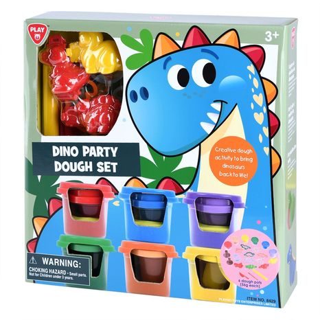 DINOSAUŘÍ MODELÍNA PLAYGO S DOPLŇKY PRO TVOŘENÍ Z PLASTELÍNY