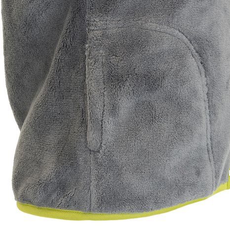 VESTA DĚTSKÁ CHLUPATÁ SE STOJÁČKEM, PIDILIDI, PD1140-09, ŠEDÁ