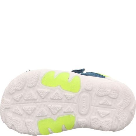 CHLAPECKÉ SANDÁLY FLOW  BLUE/YELLOW SUPERFIT 1-000034-8030 MODRÁ