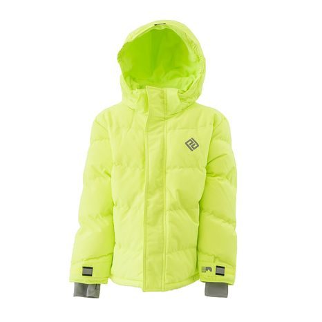 BUNDA ZIMNÍ PUFFA NEON CHLAPECKÁ, PIDILIDI, PD1110-19, ZELENÁ