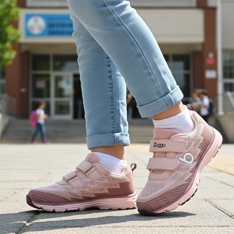 ÎNCĂLȚĂMINTE SPORT PENTRU COPII BUGGA TEMPE PINK B00211-03