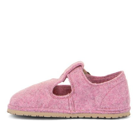 DÍVČÍ BAREFOOT BAČKORY FLEXY WOOLY PINK FRODDO G1700378-7 RŮŽOVÁ