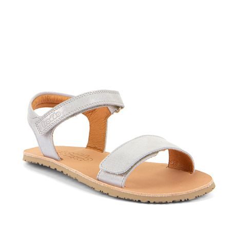 DIEVČENSKÉ BAREFOOT SANDÁLE FLEXY LIA SILVER FRODDO G3150264-27