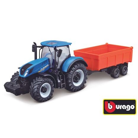 Tractor bburago fart cu asort de 10 cm (12pcs), bbrago, w007377