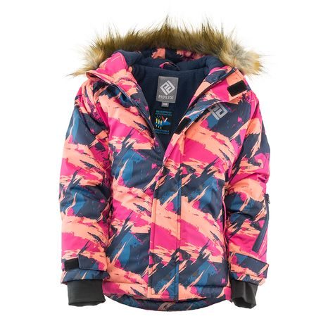ZIMNÁ LYŽIARSKA BUNDA PRE DIEVČATÁ PIDILIDI, PD1135-01