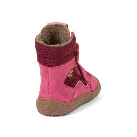 DÍVČÍ ZIMNÍ BAREFOOT BOTY TEX WINTER FUXIA, FRODDO, G3160233-5, FUXIA