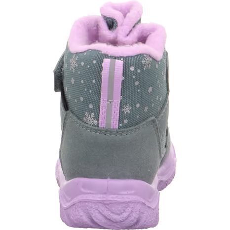 DIEVČENSKÉ ZIMNÉ TOPÁNKY HUSKY1 LIGHT GREEN/PURPLE SUPERFIT 1-006045-7510