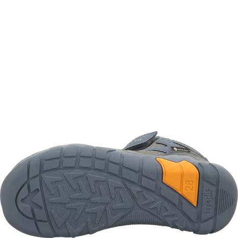 ÎNCĂLȚĂMINTE BAREFOOT PENTRU COPII, ALL-SEASON, SUPERFIT TRACE GTX GREEN/ORANGE 1-006034-7010