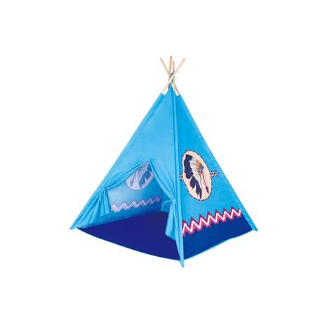 Indián sátor 120x120x150 cm kék, Wiky, W018192 