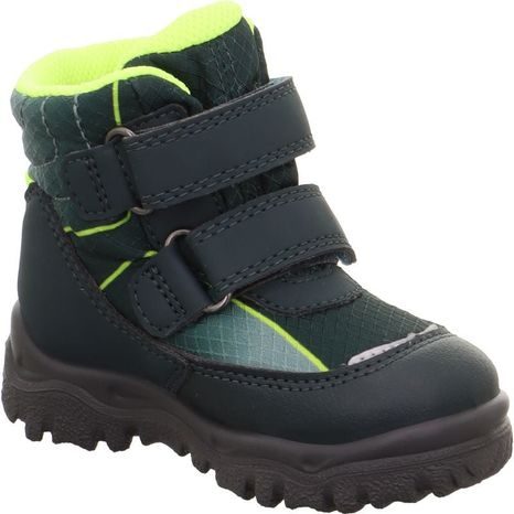 CIZME DE IARNĂ PENTRU COPII SUPERFIT HUSKY+ GREEN/YELLOW GTX 1-006062-7000