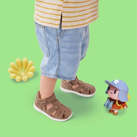 DĚTSKÉ SANDÁLY BUMBLEBEE, SUPERFIT, 1-000392-4000, BÉŽOVÁ