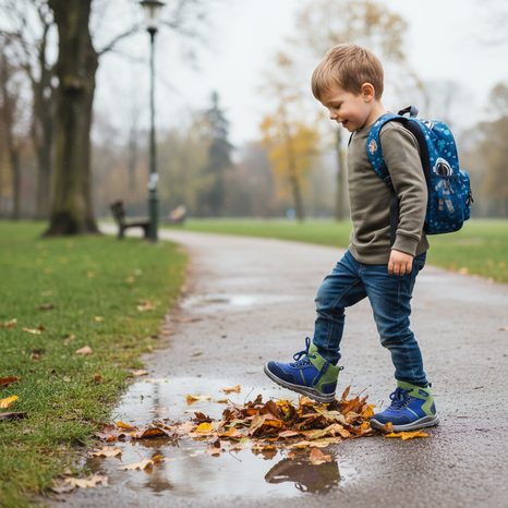 GHETE PENTRU ORICE ANOTIMP PENTRU COPII MEL, SUPERFIT, 1-00324-94, ALBASTRU