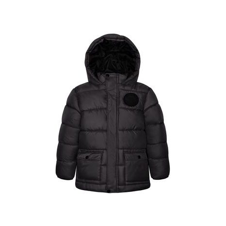 Chlapčenský nylonový kabát Puffa, Minoti, 11COAT 11, čierny 