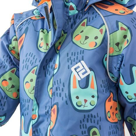 COSTUM DE SCHI DE IARNĂ PENTRU BĂIEȚI, PIDILIDI, PD1122-04, ALBASTRU